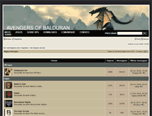 Tablet Screenshot of foruns.balduran.com.br